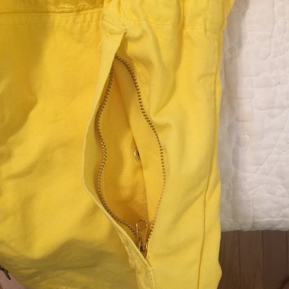 Bright yellow J-Crew  jacket, perfect for spring - Picture 3 of 8